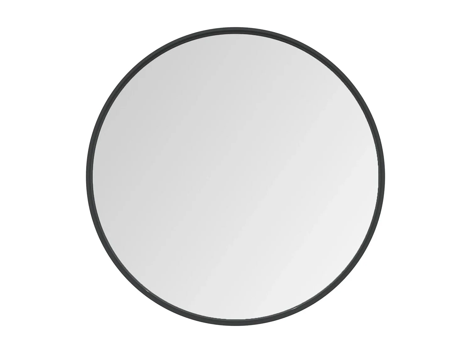 Espelho de parede 60 cm preto