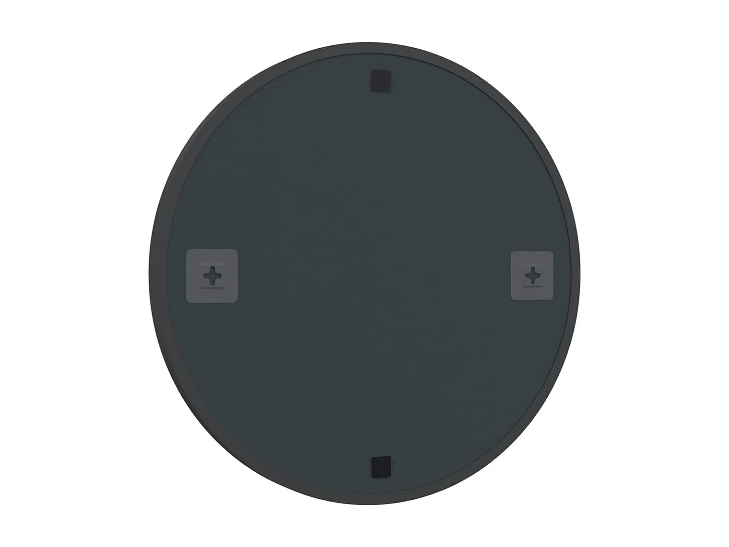 Espelho de parede 60 cm preto