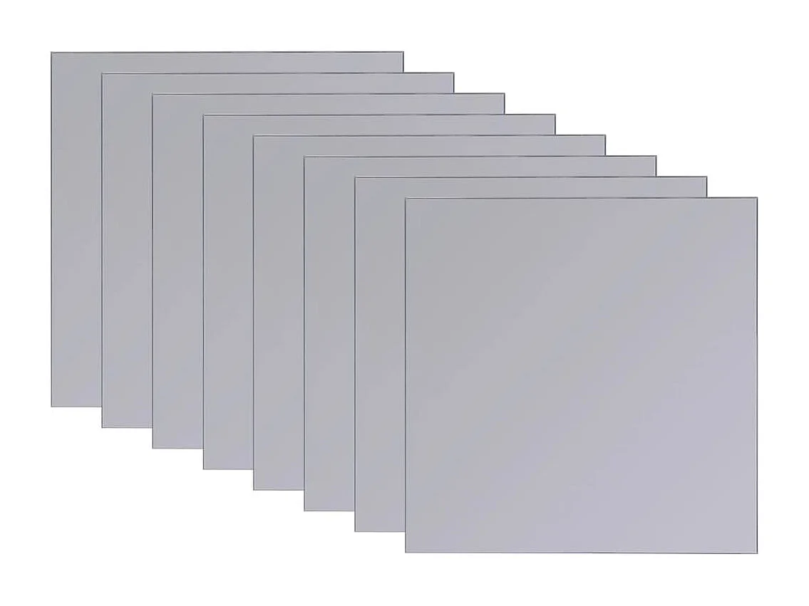 Spiegeltegels frameloos 16 st 20,5 cm glas
