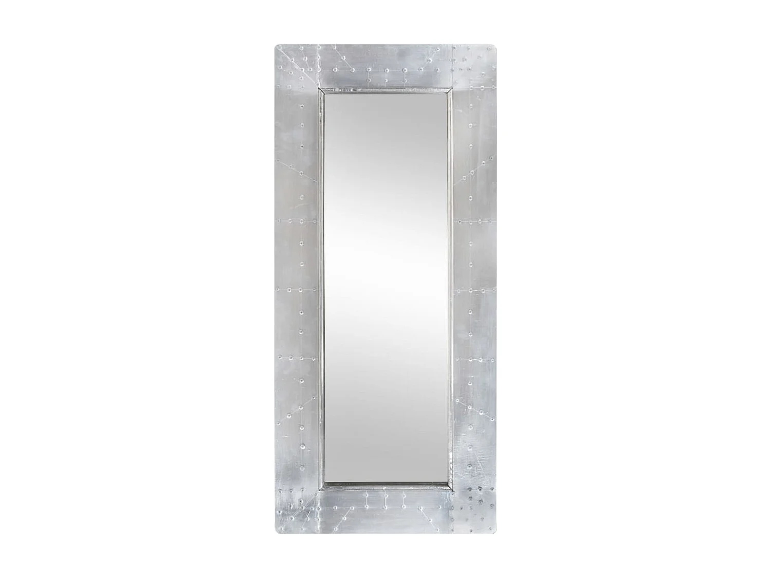 Specchio Stile Aviatore 110x50 cm in Metallo