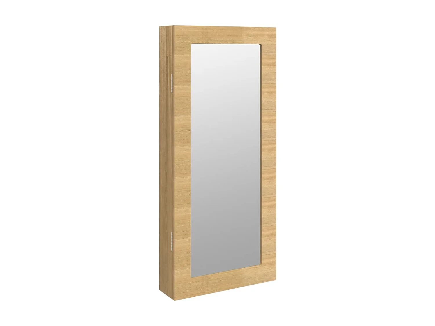 Armoire à bijoux avec miroir murale 30 x 8,5 x 67 cm