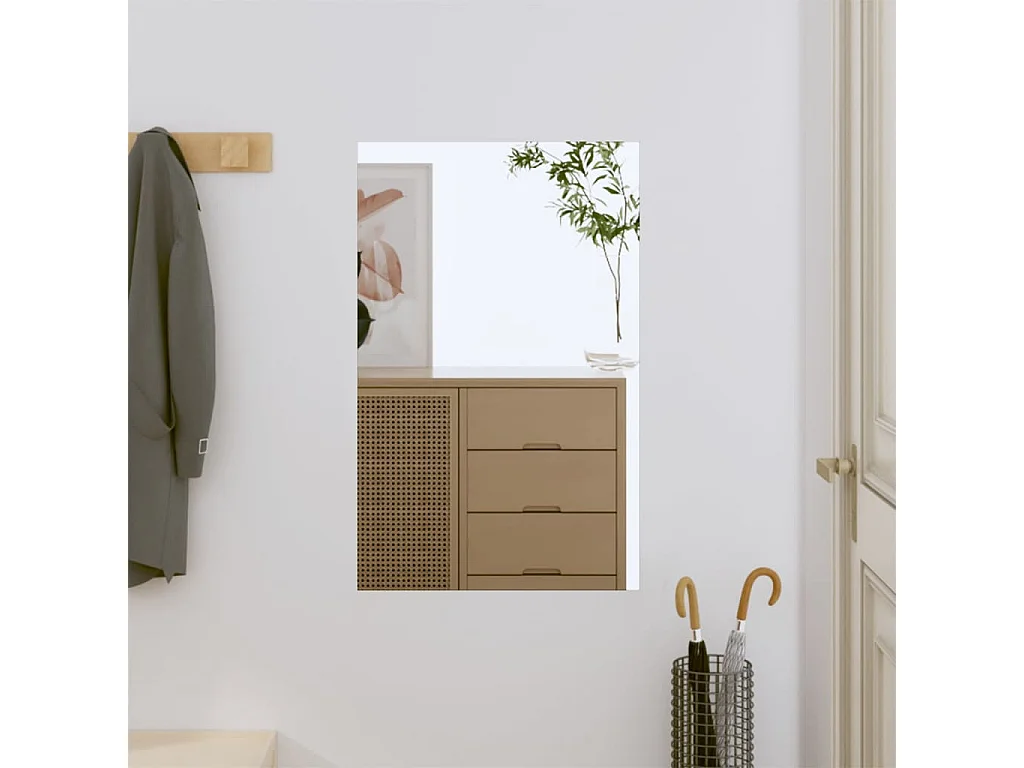 Miroir mural 40x60 cm Verre Rectangulaire