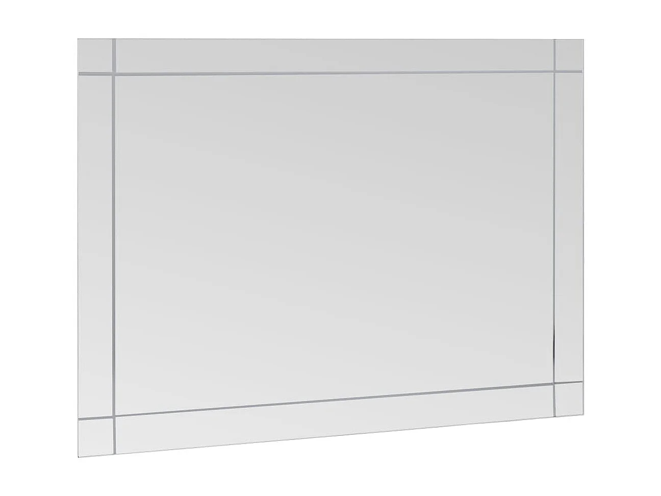 Miroir mural 60x40 cm Verre