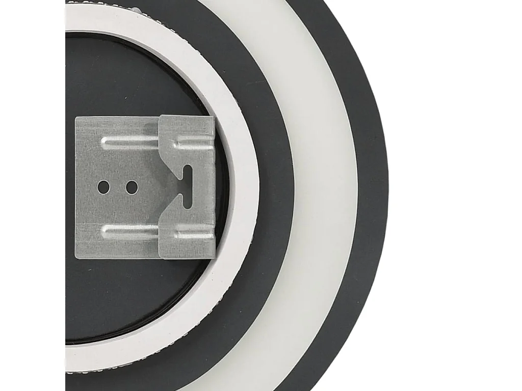 Espelho de casa de banho com luzes LED redondo 60 cm