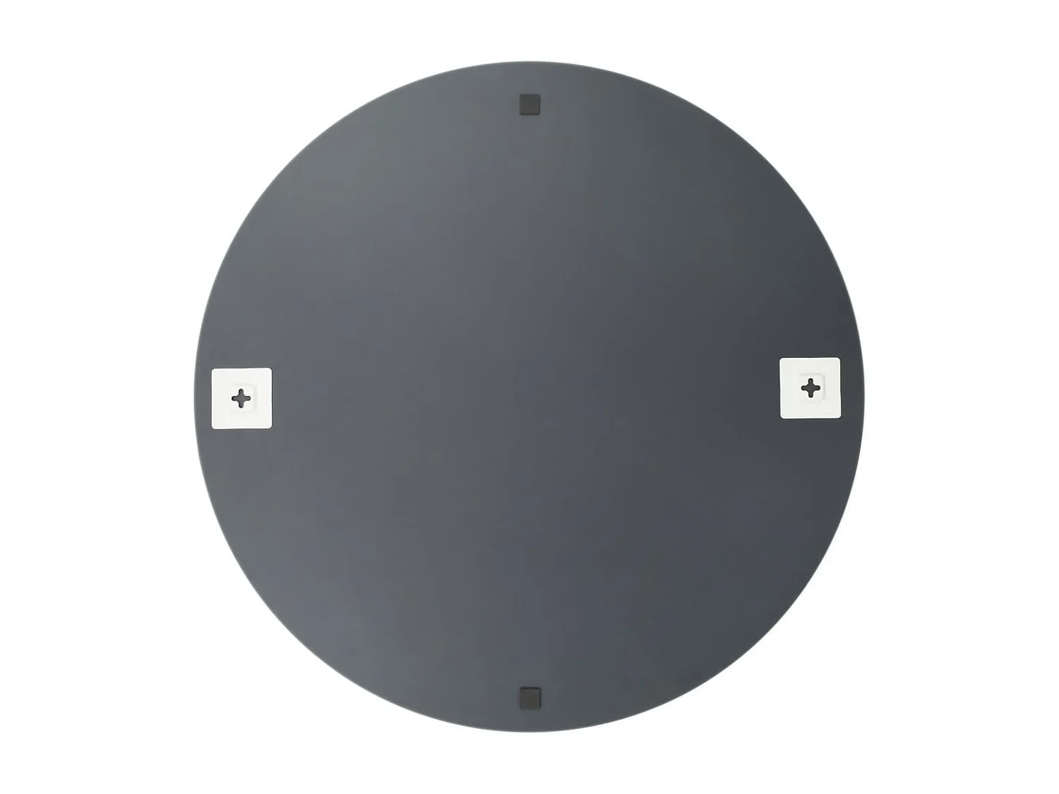 Espelhos de parede 2 pcs 70 cm vidro redondo