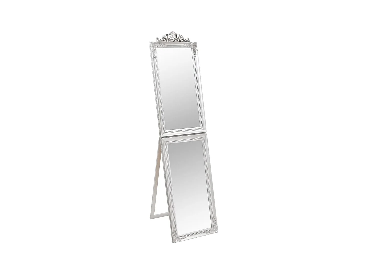 Standspiegel Silbern 45x180 cm