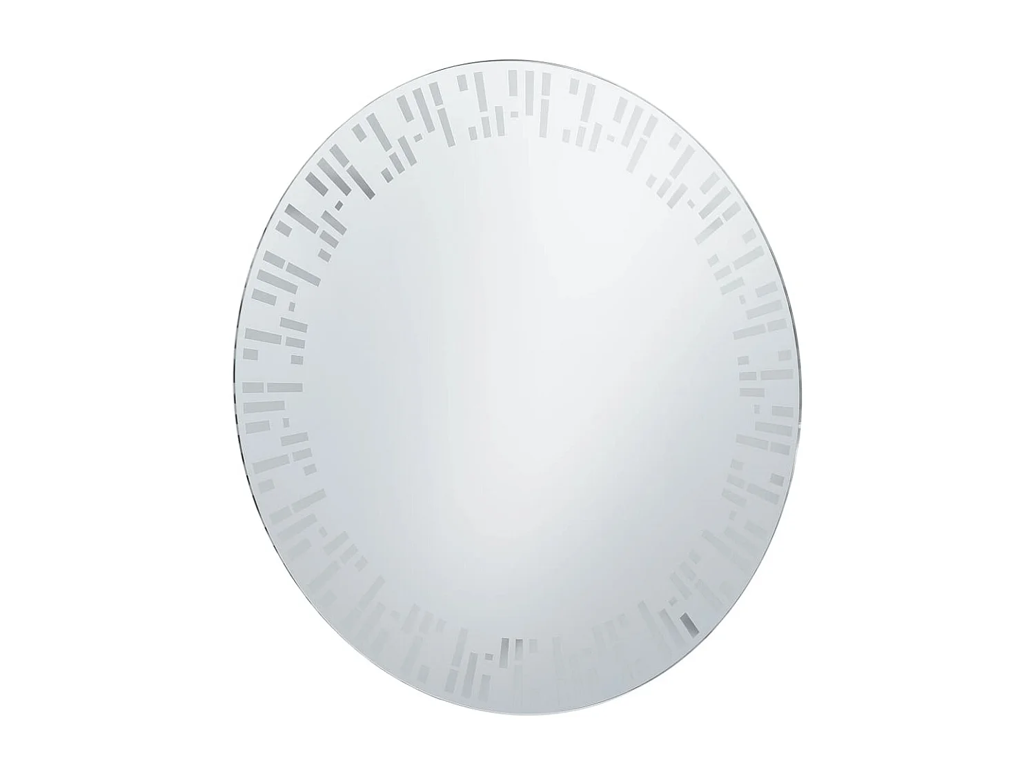 Miroir à LED pour salle de bain 80 cm