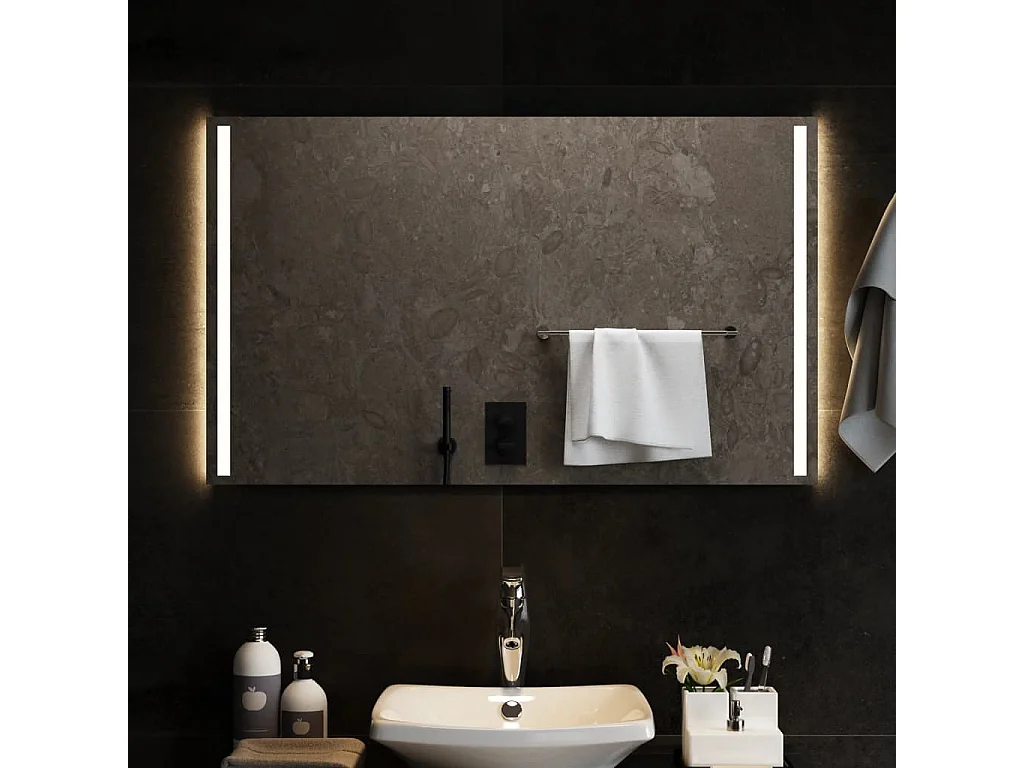 Espejo de baño con LED 100x60 cm