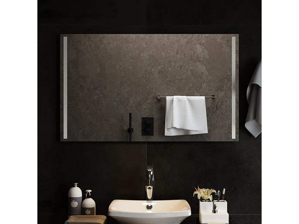 Espejo de baño con LED 100x60 cm