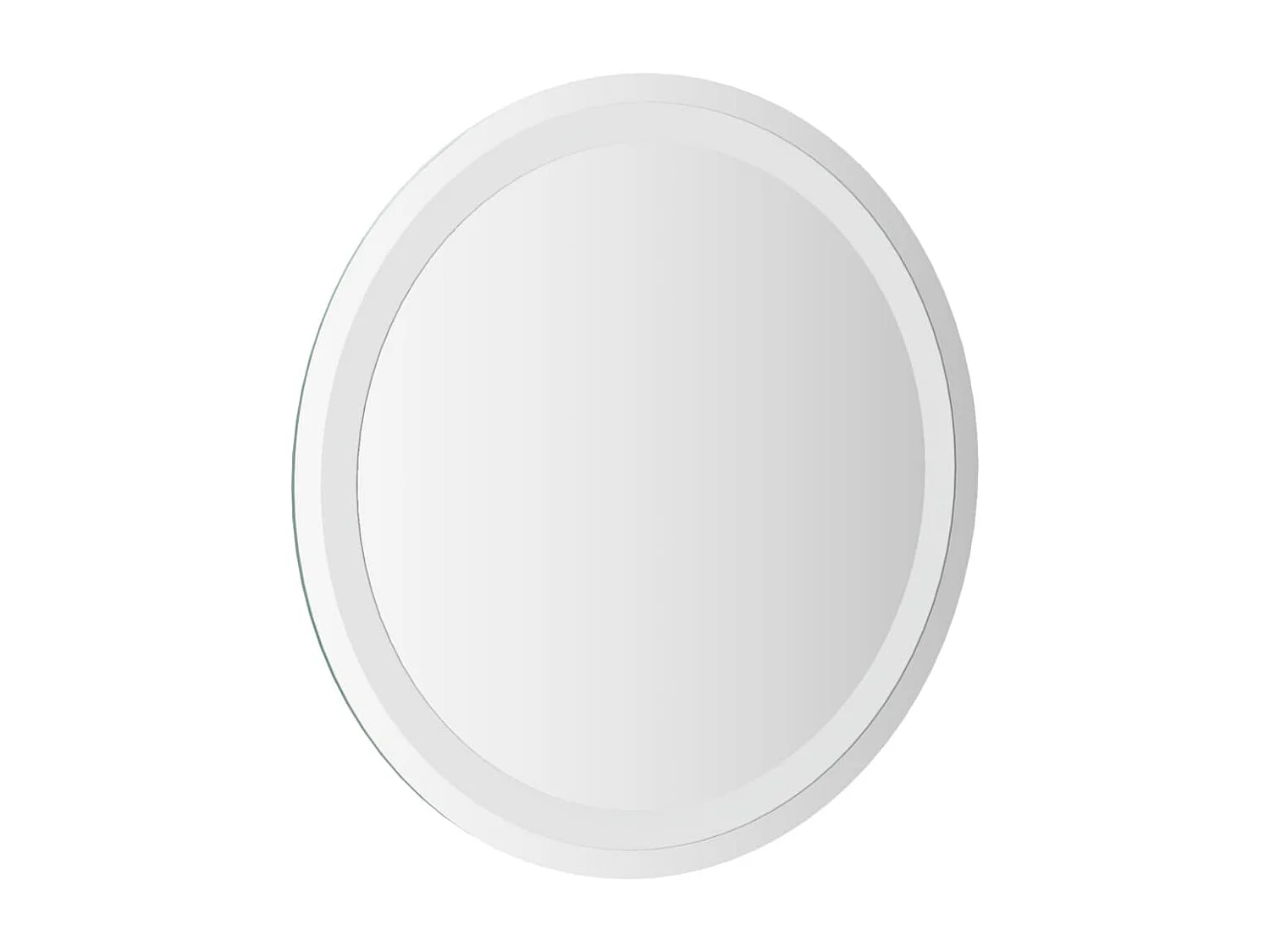 Miroir de salle de bain à LED 50 cm rond