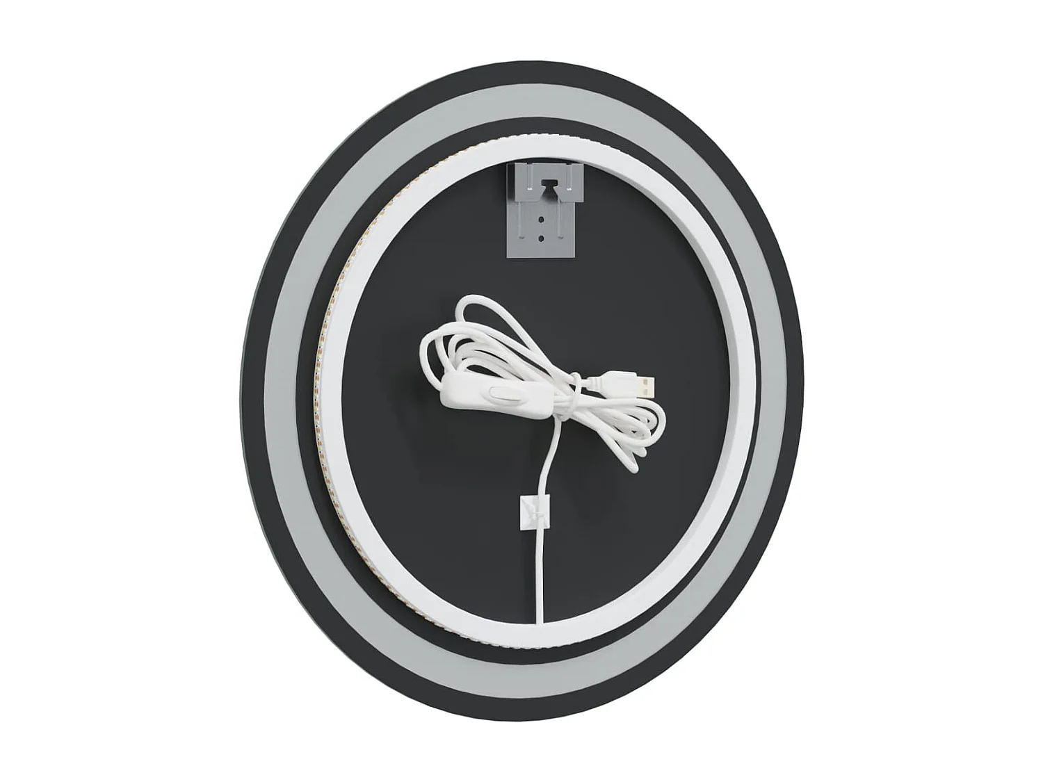 Miroir de salle de bain à LED 50 cm rond