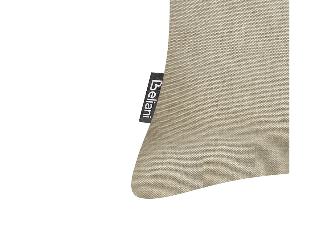 Zestaw 2 poduszek dekoracyjnych VELLEIA Bawełna 45 x 45 cm Beżowoszary Wzór geometryczny