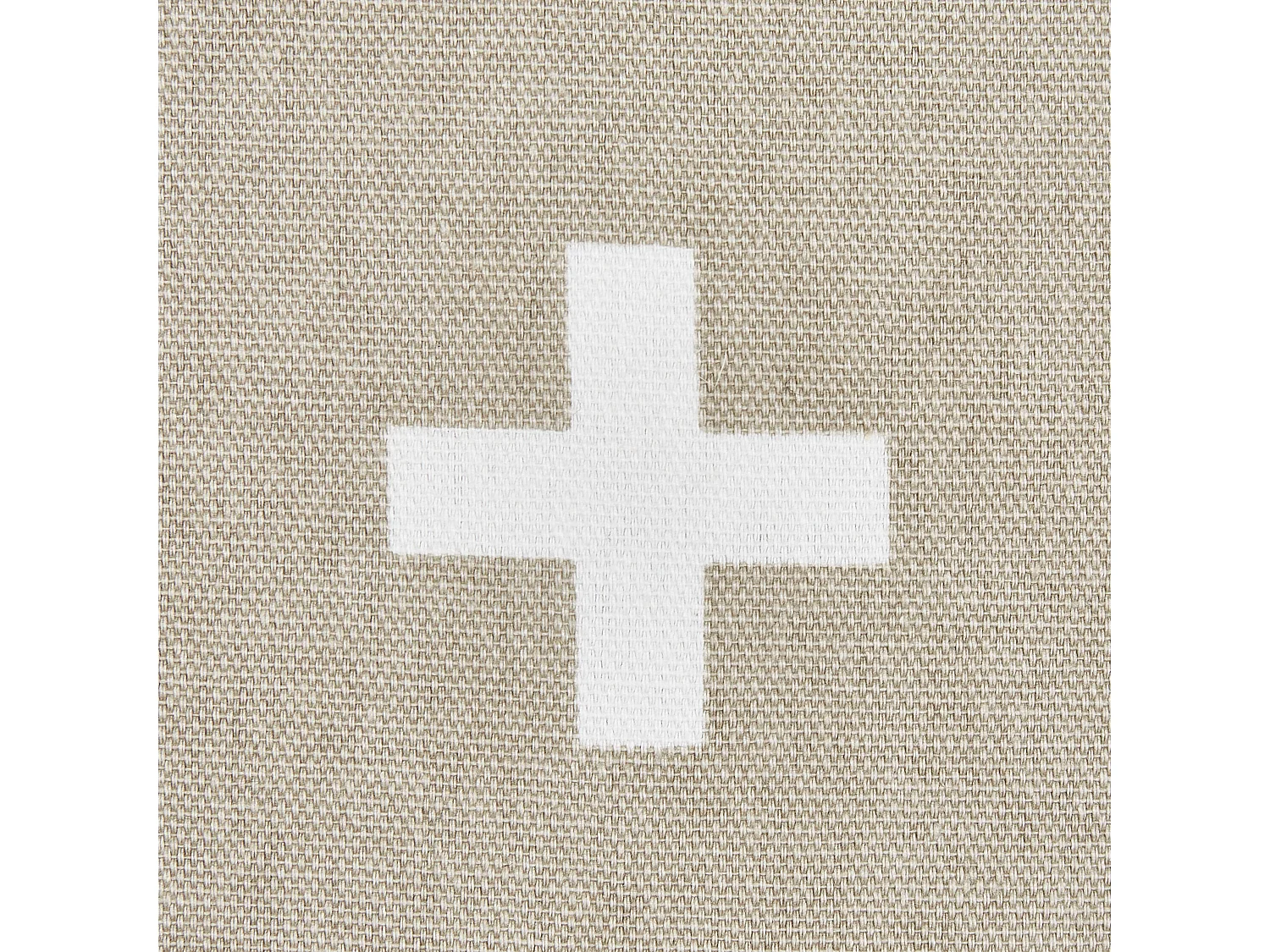 Set di 2 cuscini VELLEIA Cotone 45 x 45 cm Tortora Trama geometrica