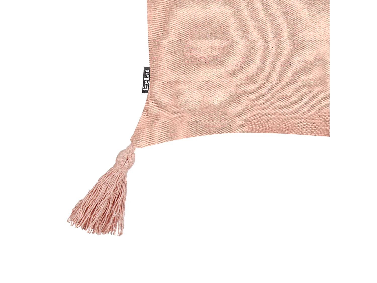 Set di 2 cuscini VALVARIA Cotone 30 x 50 cm Rosa pesca Trama Chevron