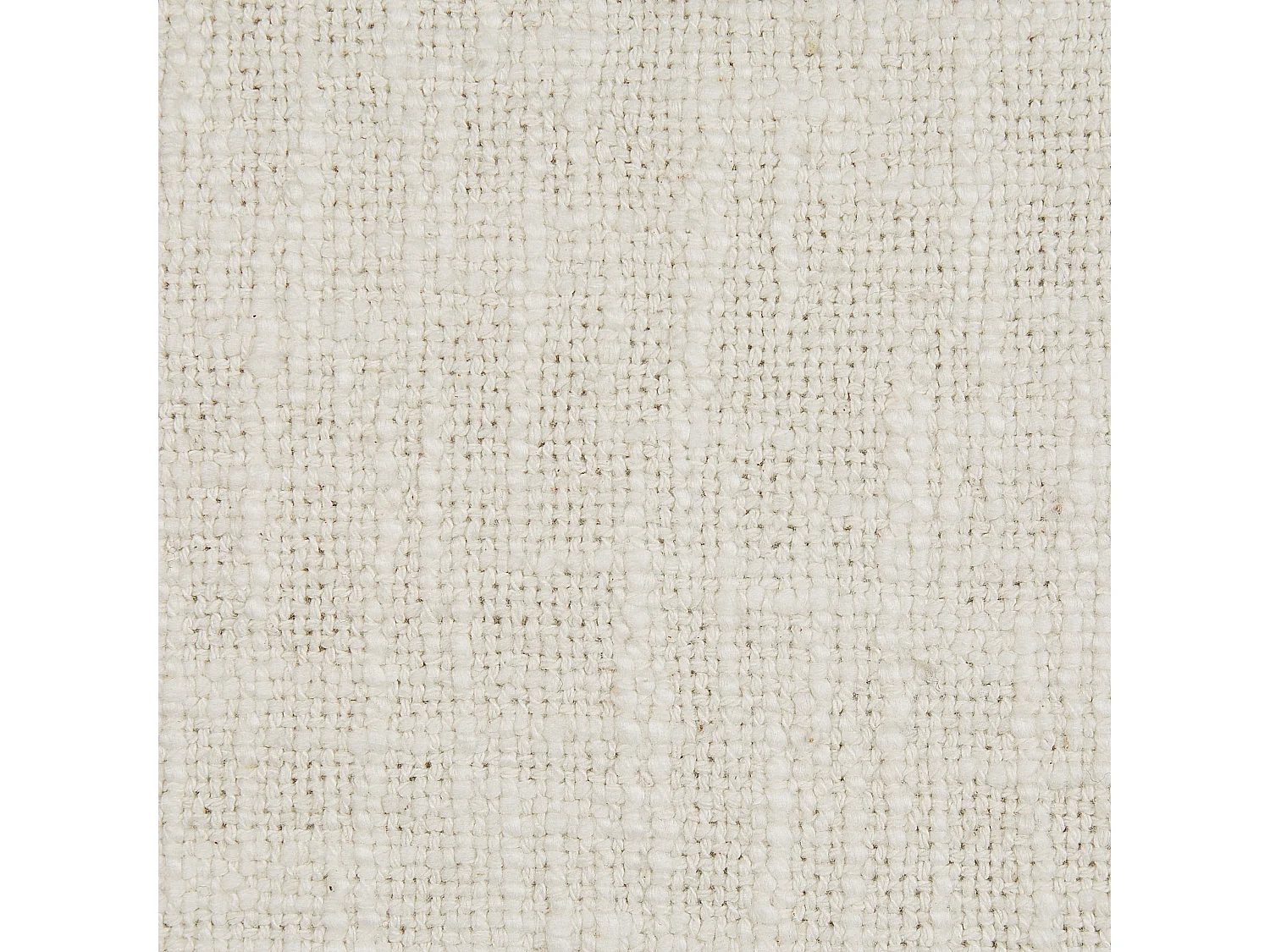 Lot de 2 coussins décoratifs IANTHE Coton 45 x 45 cm Blanc cassé Unicolore