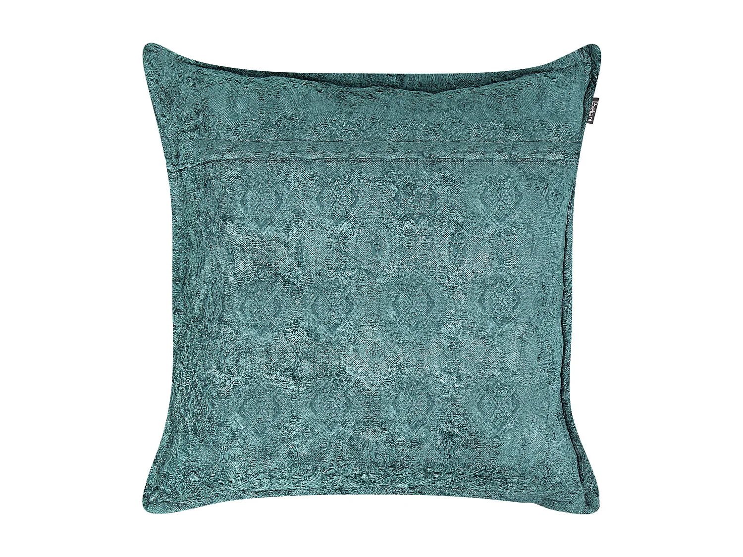 Set van 2 decoratieve kussens VERPIS Katoen 50 x 50 cm Blauw Effen