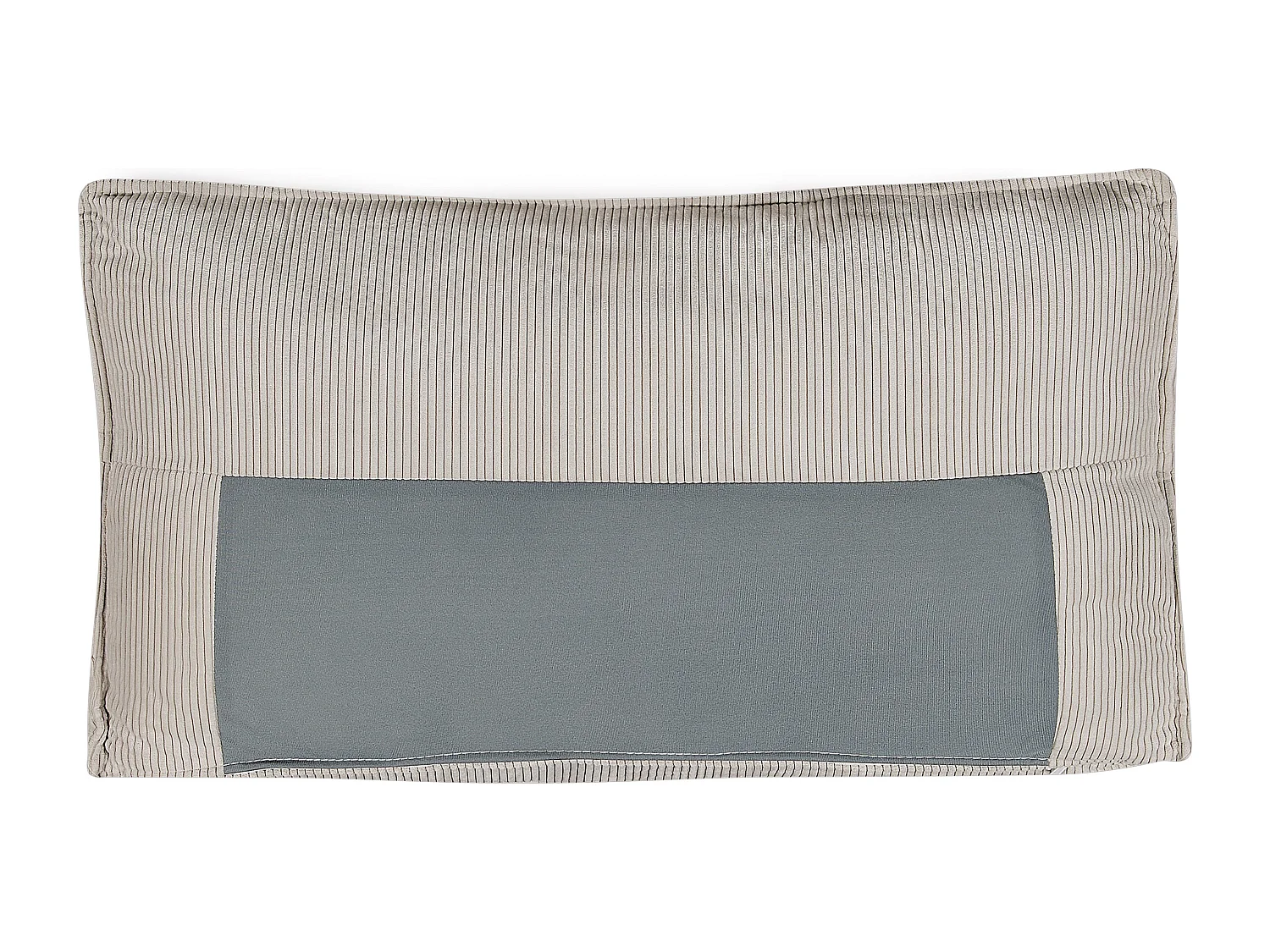 Canapé-lit Angle Gauche Extensible pour Couchage et Coussins Amovibles Rembourrés en Velours Côtelé Beige Abacka