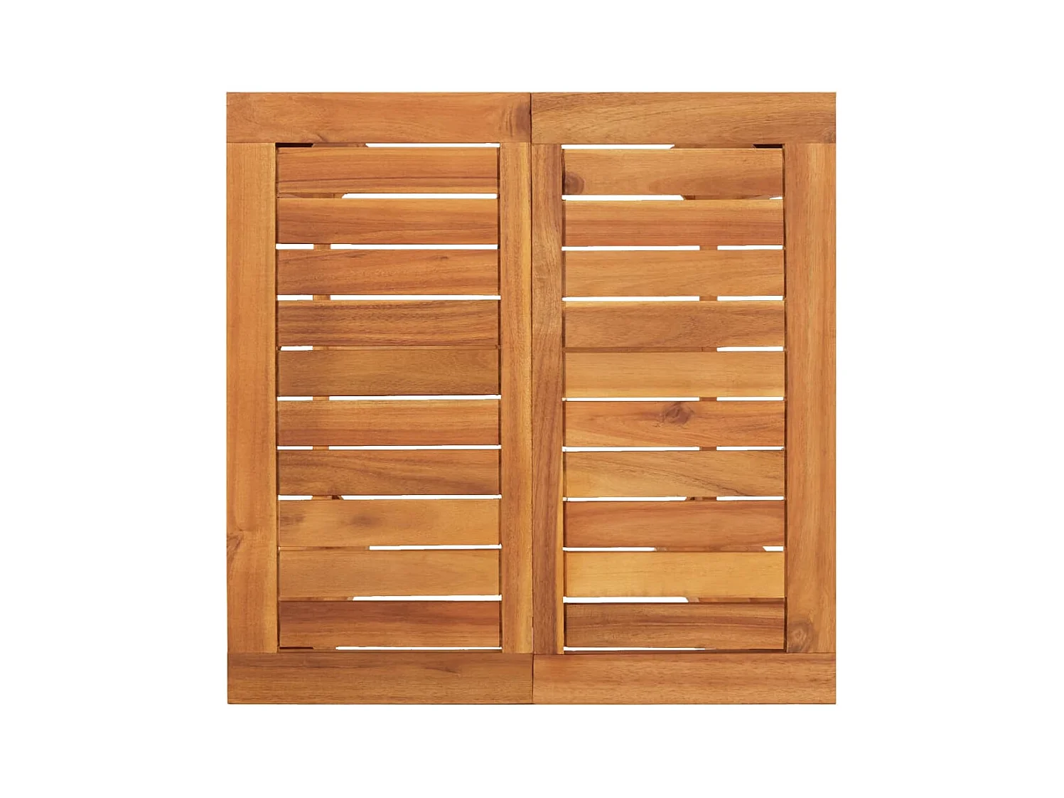 Ensemble de bar de jardin 3 pcs marron bois massif acacia rotin
