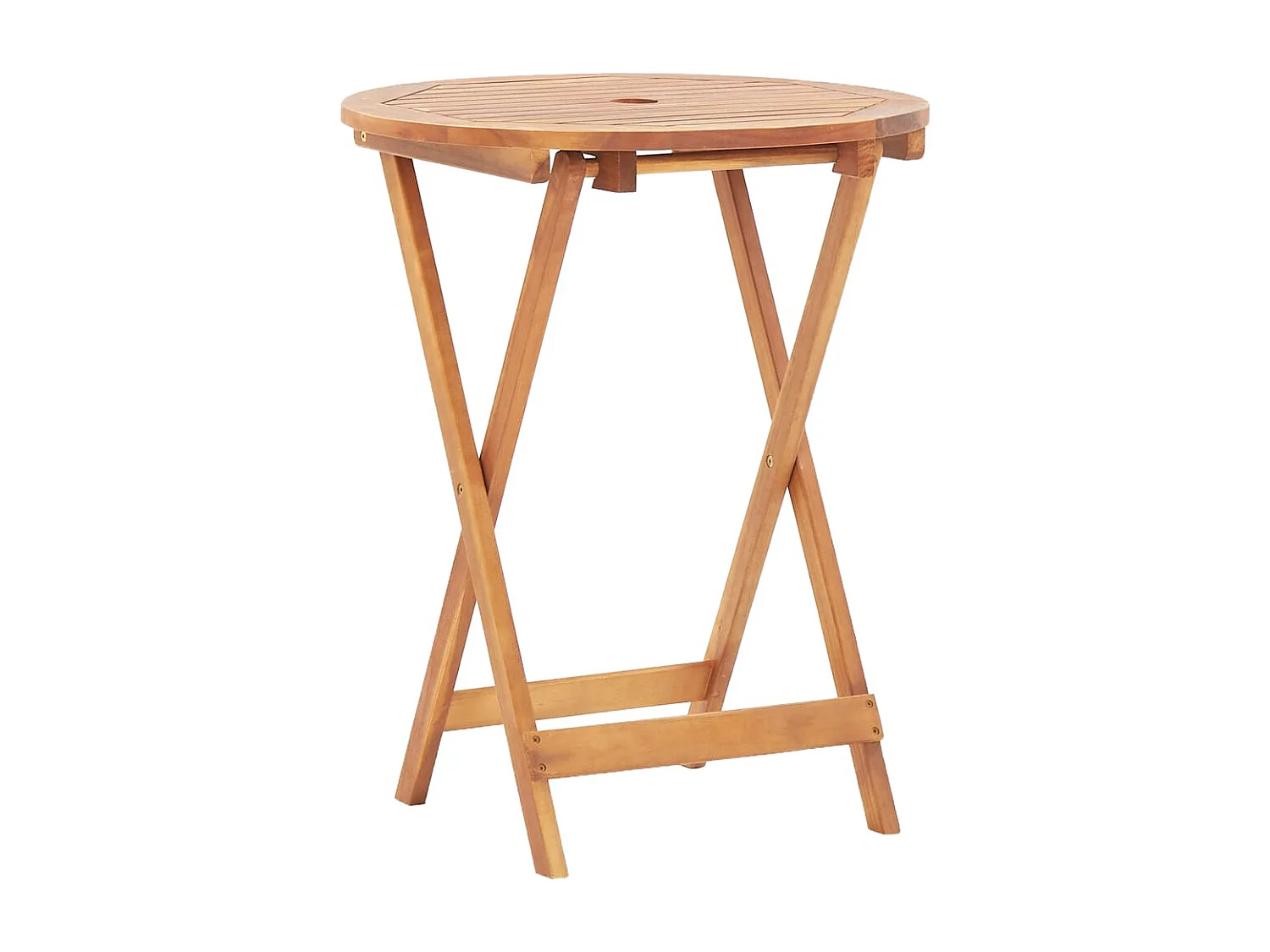 Set da Bistrot 3pz Nero in Polipropilene e Legno Massello