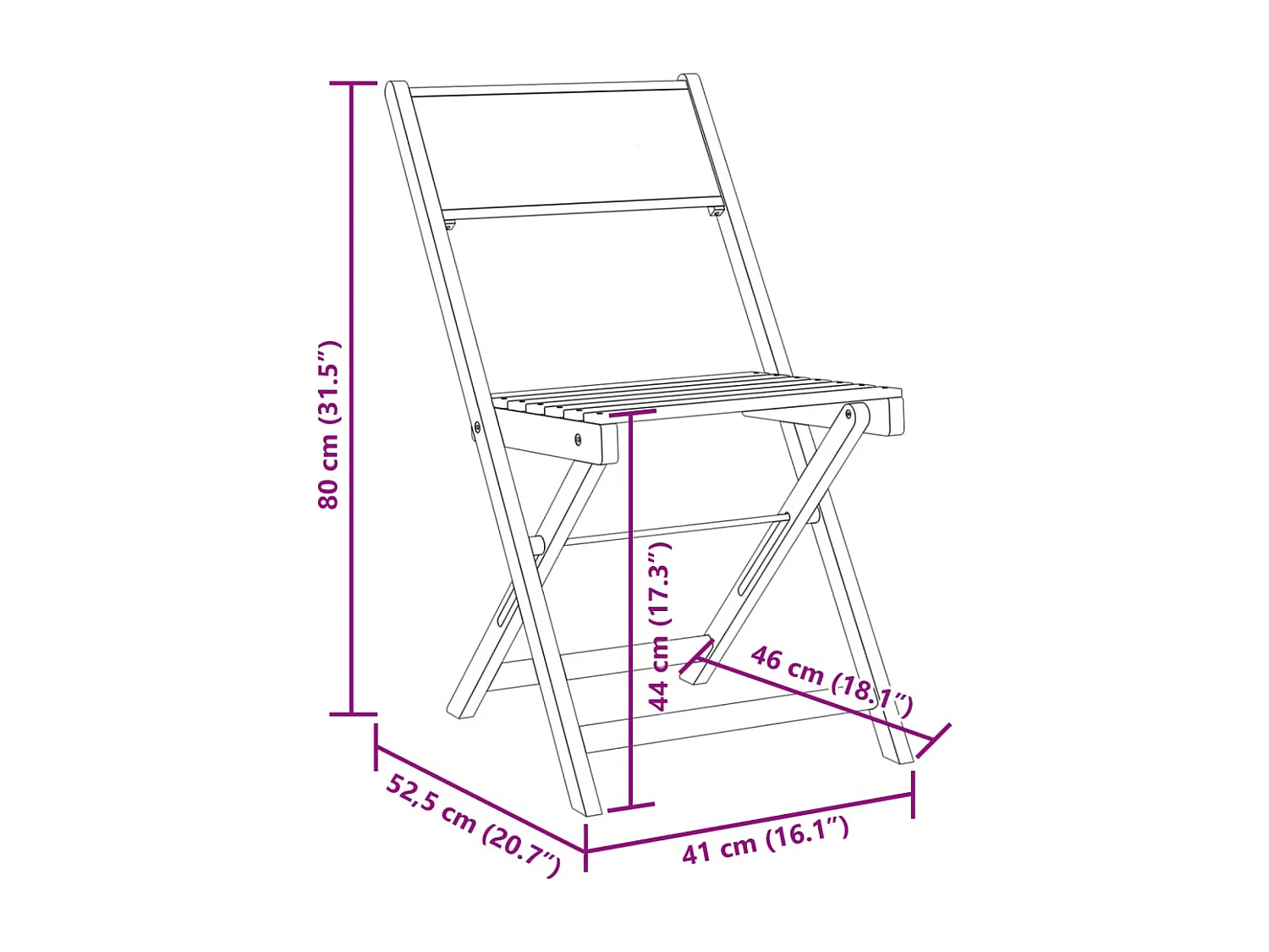 Set da Bistrot 3pz Blu e Bianco in Tessuto e Legno Massello