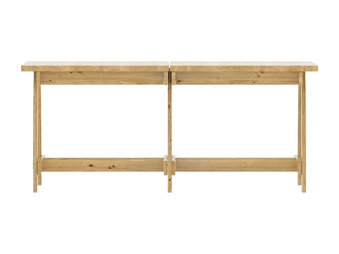 Ensemble à manger de jardin 3 pcs Bois de pin imprégné