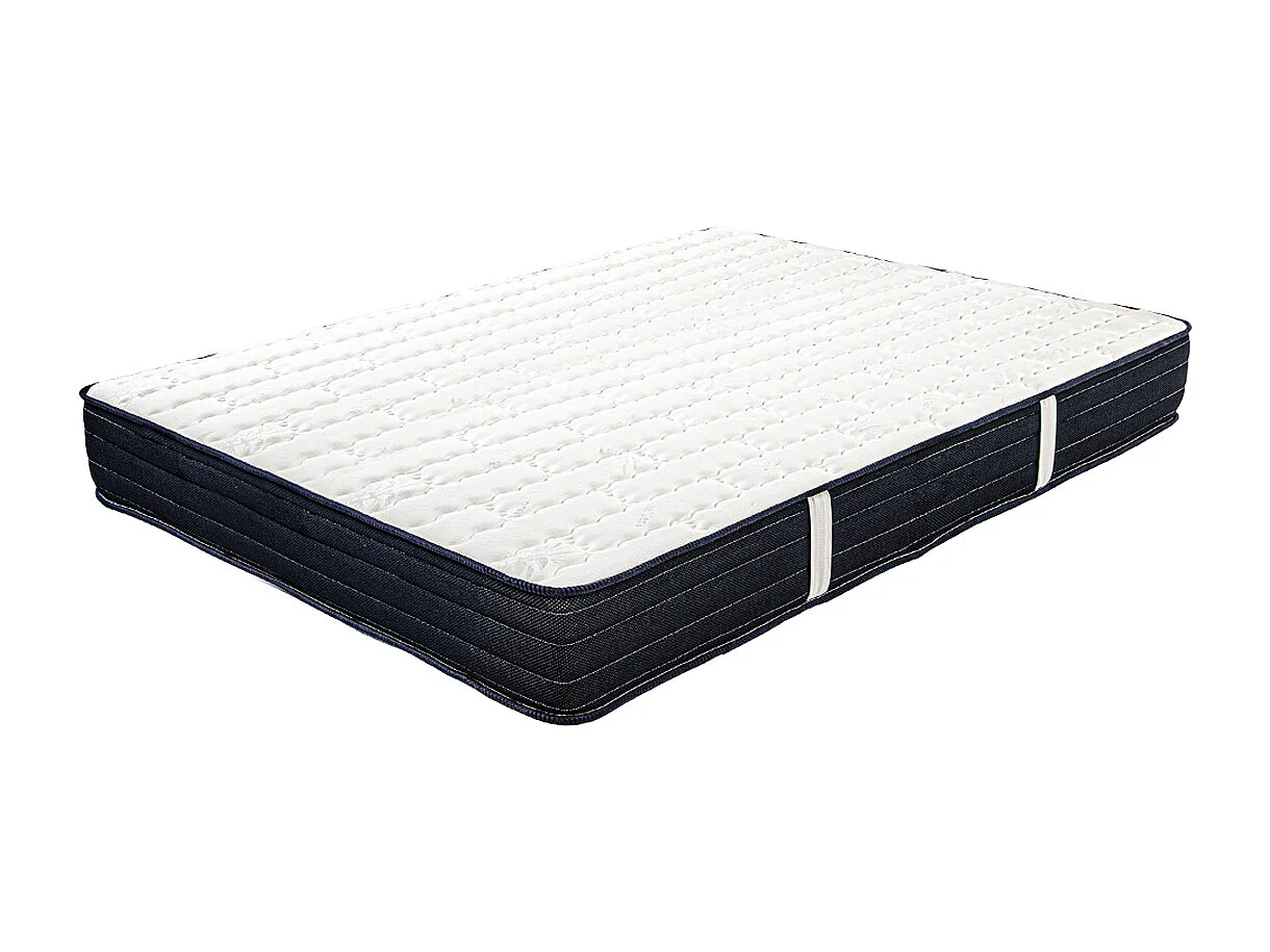 Matelas DORA 140x200 cm, réversible en mousse mémoire de forme haute adaptabilité et ergonomique, indépendance du couchage, épaisseur 20cm