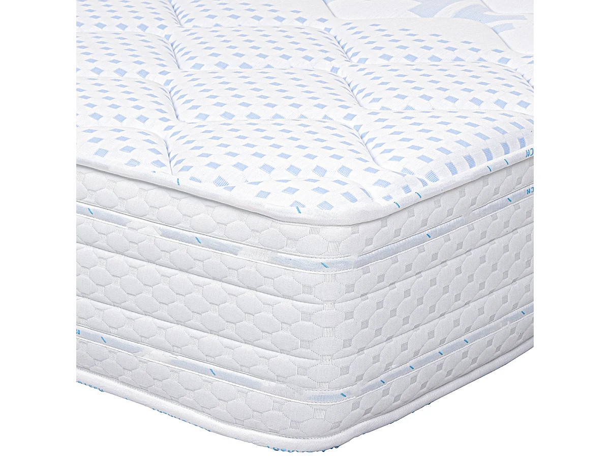 Matelas NILA Queen Size , réversible en mousse mémoire de forme, ferme, indépendance du couchage, avec face été/hiver - 160 x 200 x 24 cm