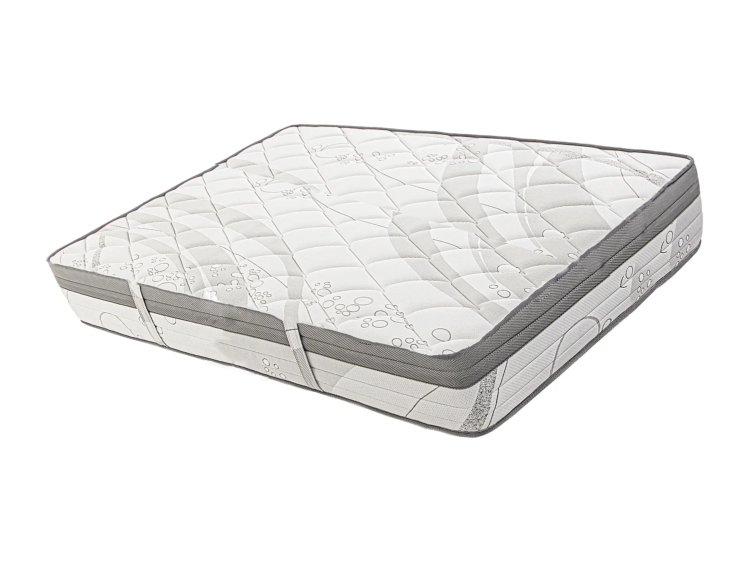 Matelas ZORA, réversible 180x200 cm, en mousse mémoire de forme, ferme, indépendance du couchage, avec face été/hiver, épaisseur 26cm