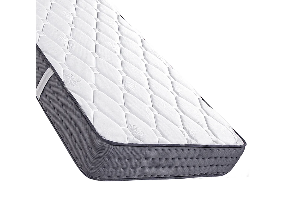 Matelas SOMI en mousse, réversible 3D face été/ hiver, mémoire de forme, indépendance du couchage - 90 X 190 X 20 cm
