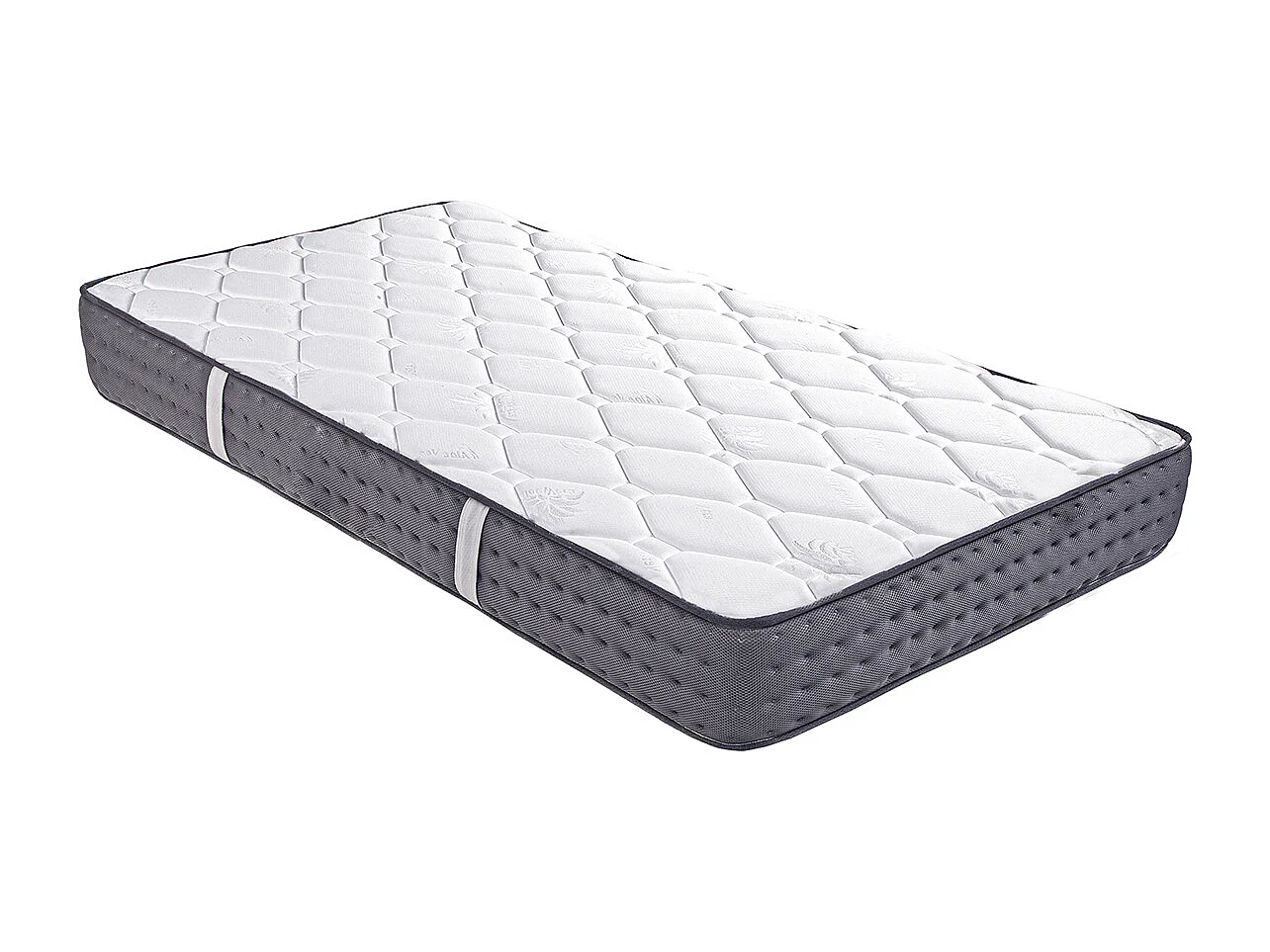 Matelas SAJA, réversible en mousse 3D, face été/ hiver, mémoire de forme, indépendance du couchage - 90 X 190 X 20 cm