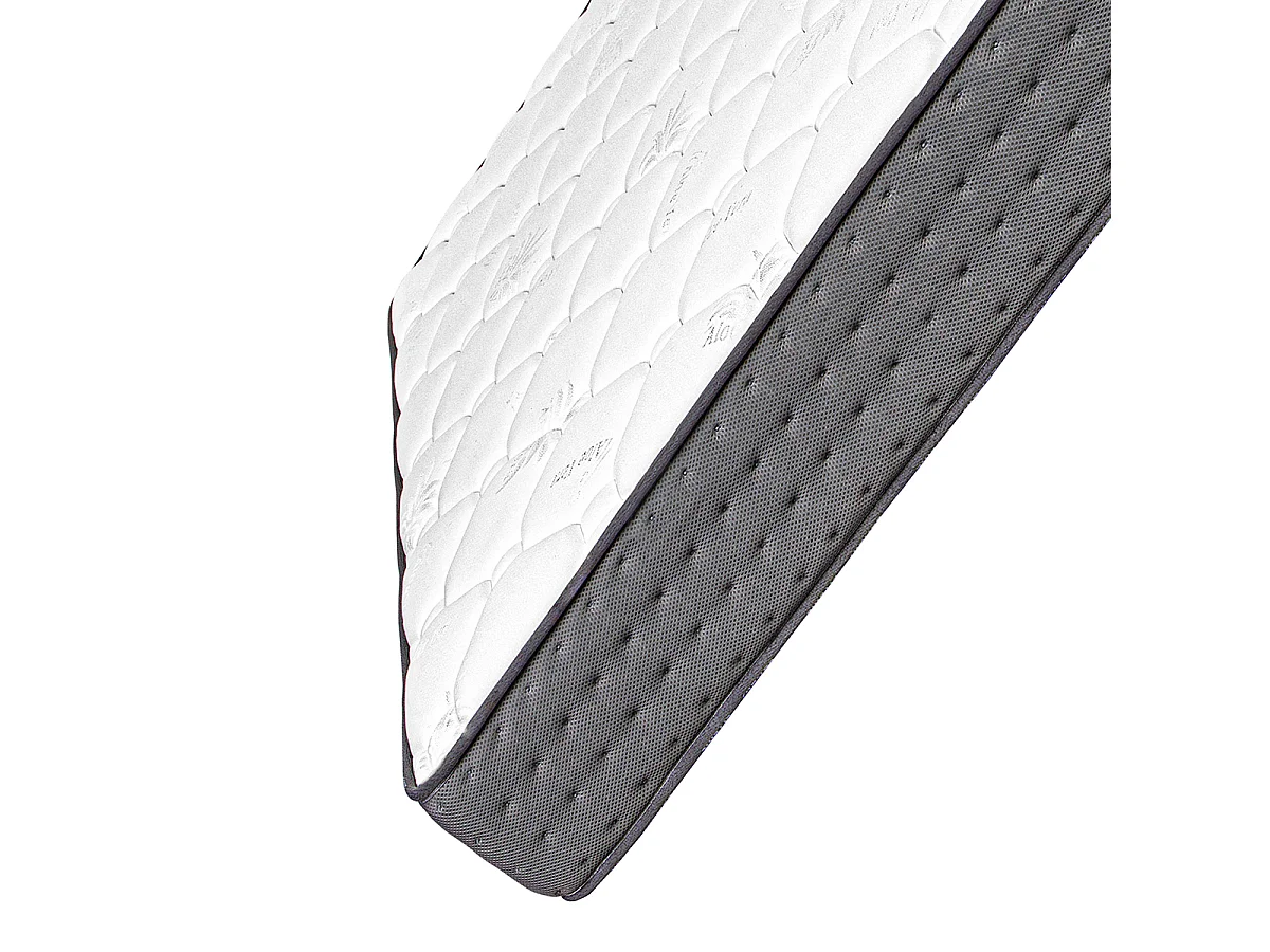 Matelas SAJA, réversible en mousse 3D, face été/ hiver, mémoire de forme, indépendance du couchage - 90 X 190 X 20 cm