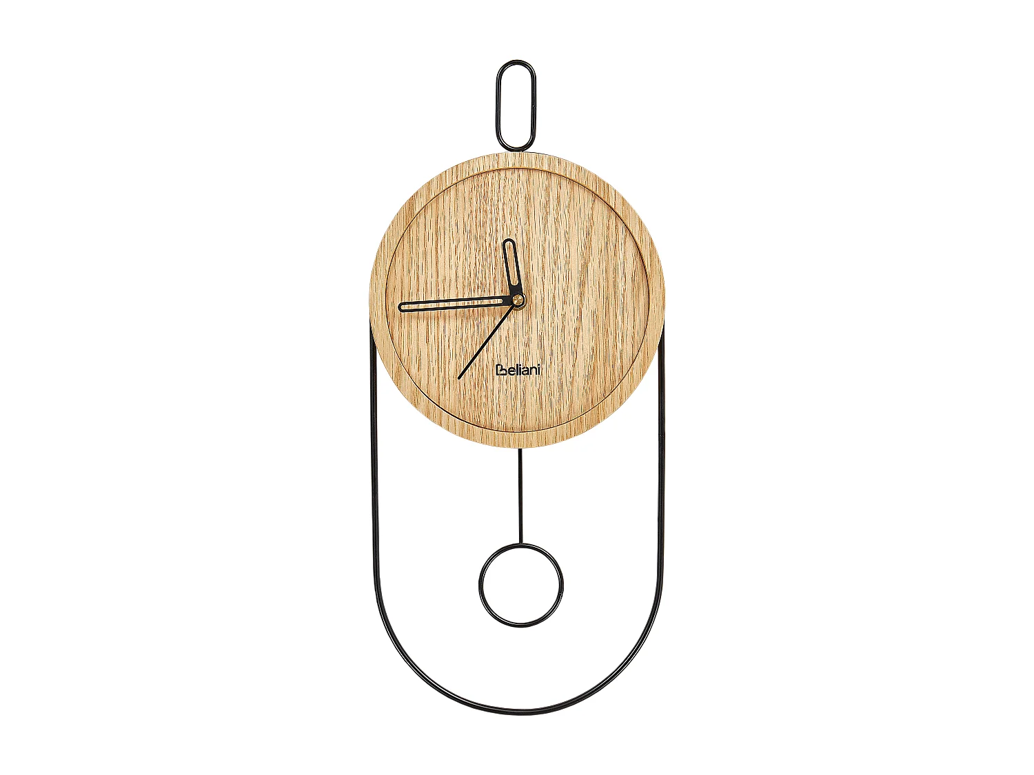 Wanduhr SIERRE 20 cm Hellbraun