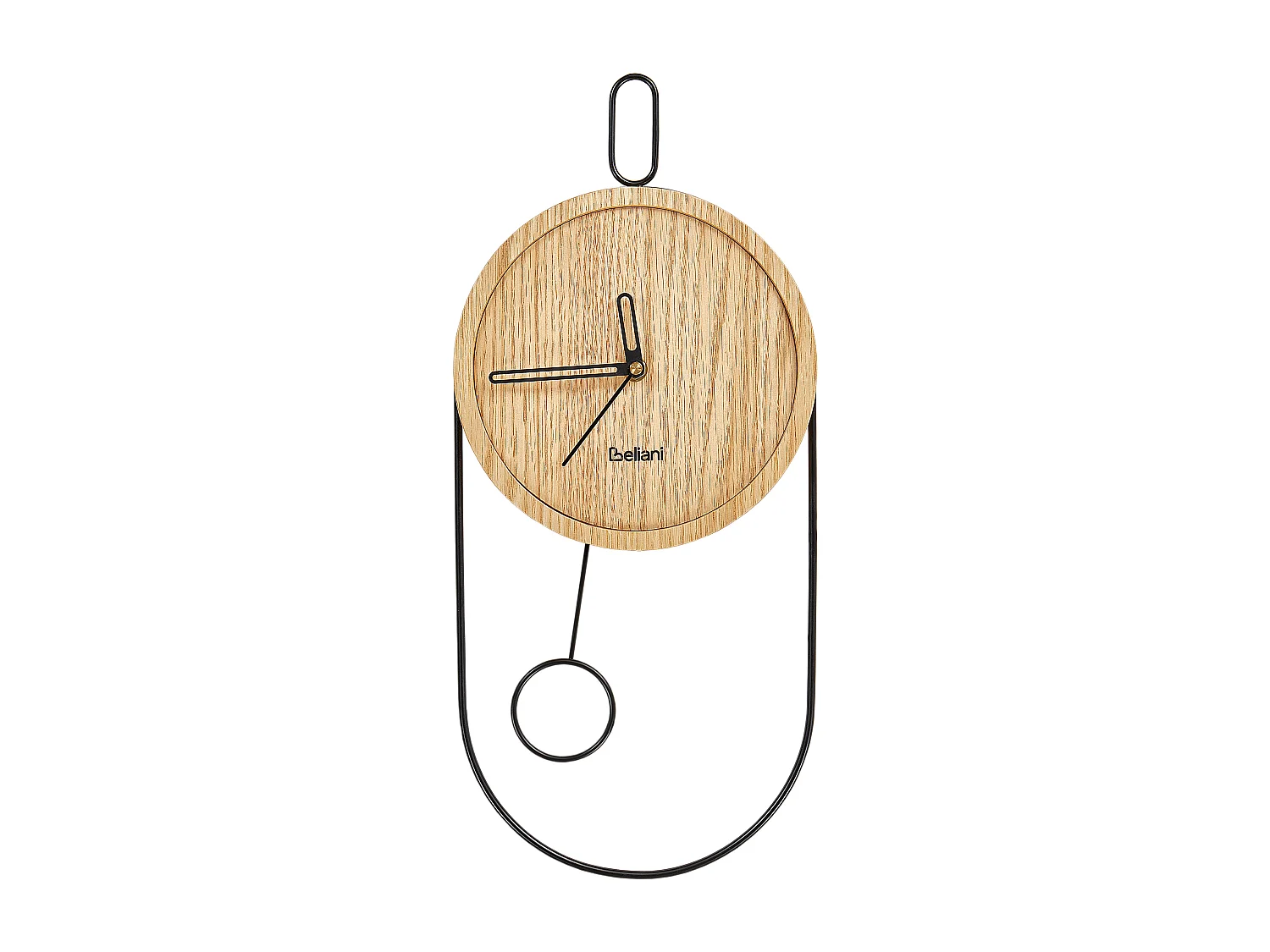 Wanduhr SIERRE 20 cm Hellbraun