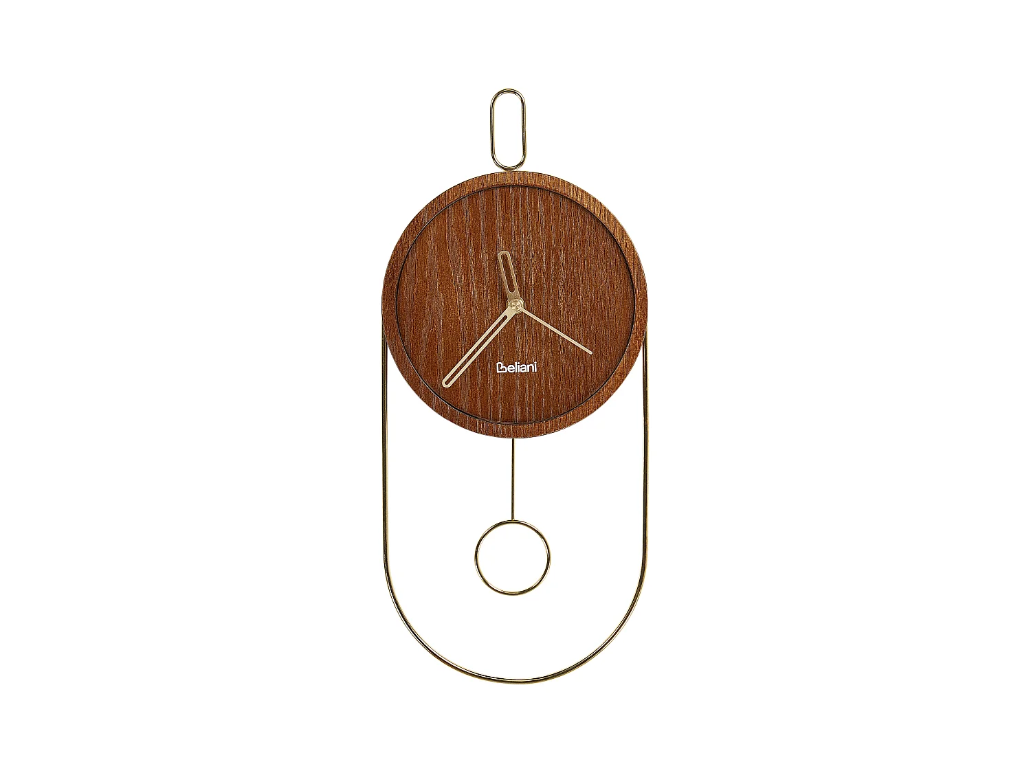 Horloge murale SIERRE 20 cm Marron foncé
