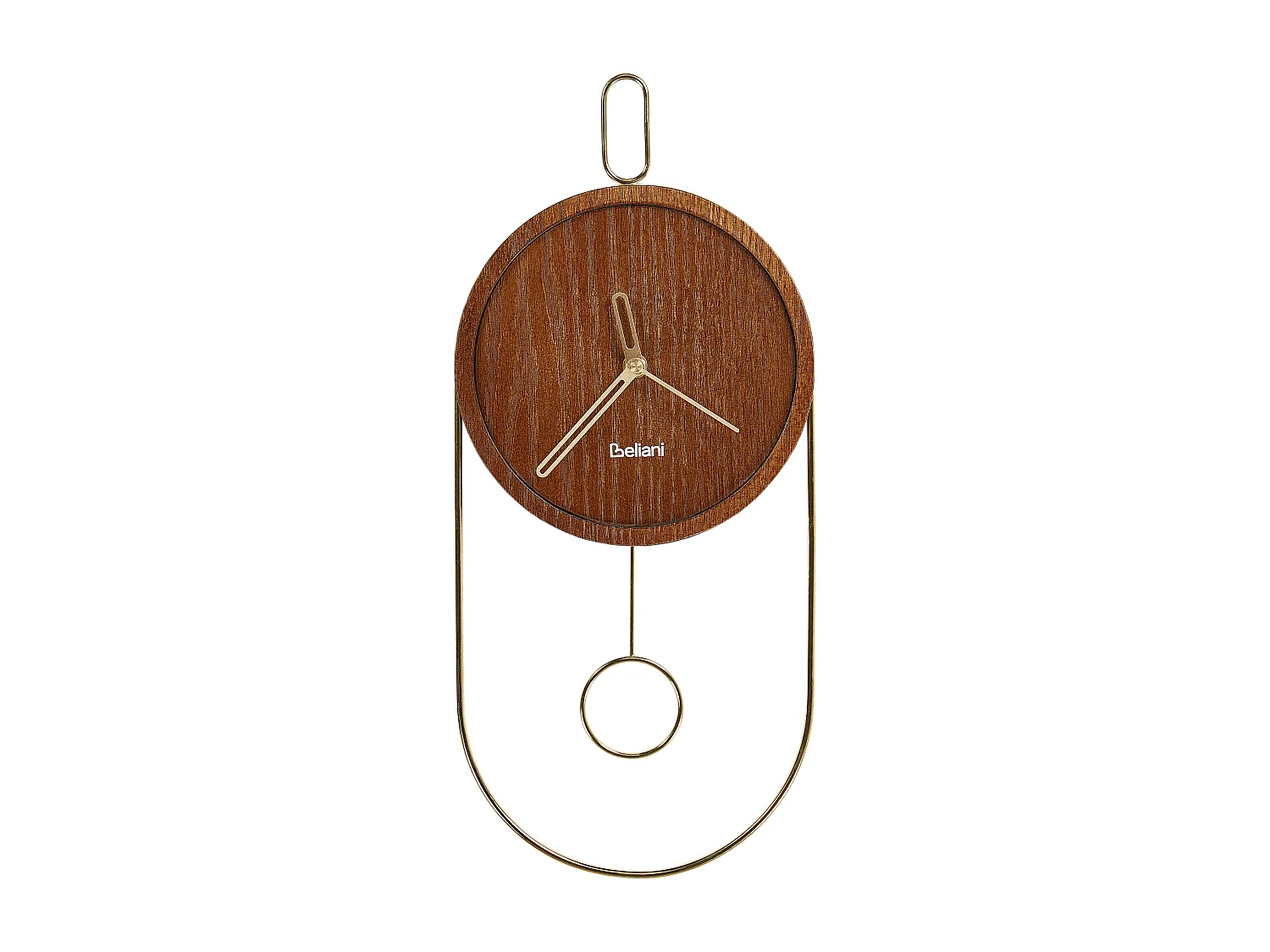 Horloge murale SIERRE 20 cm Marron foncé