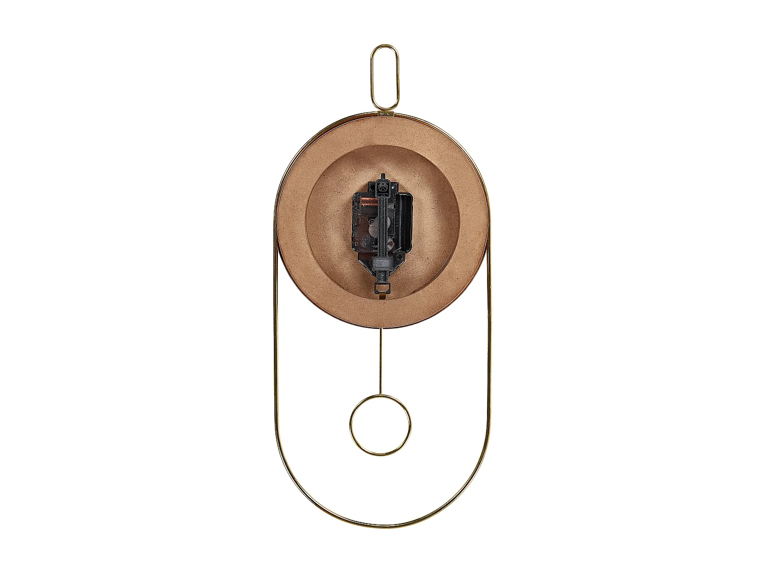 Reloj de pared SIERRE 20 cm Marrón oscuro
