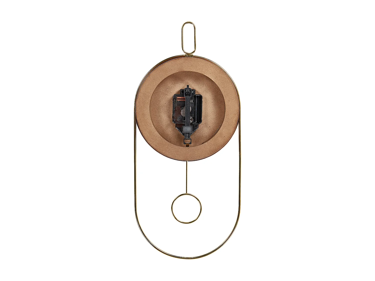 Reloj de pared SIERRE 20 cm Marrón oscuro