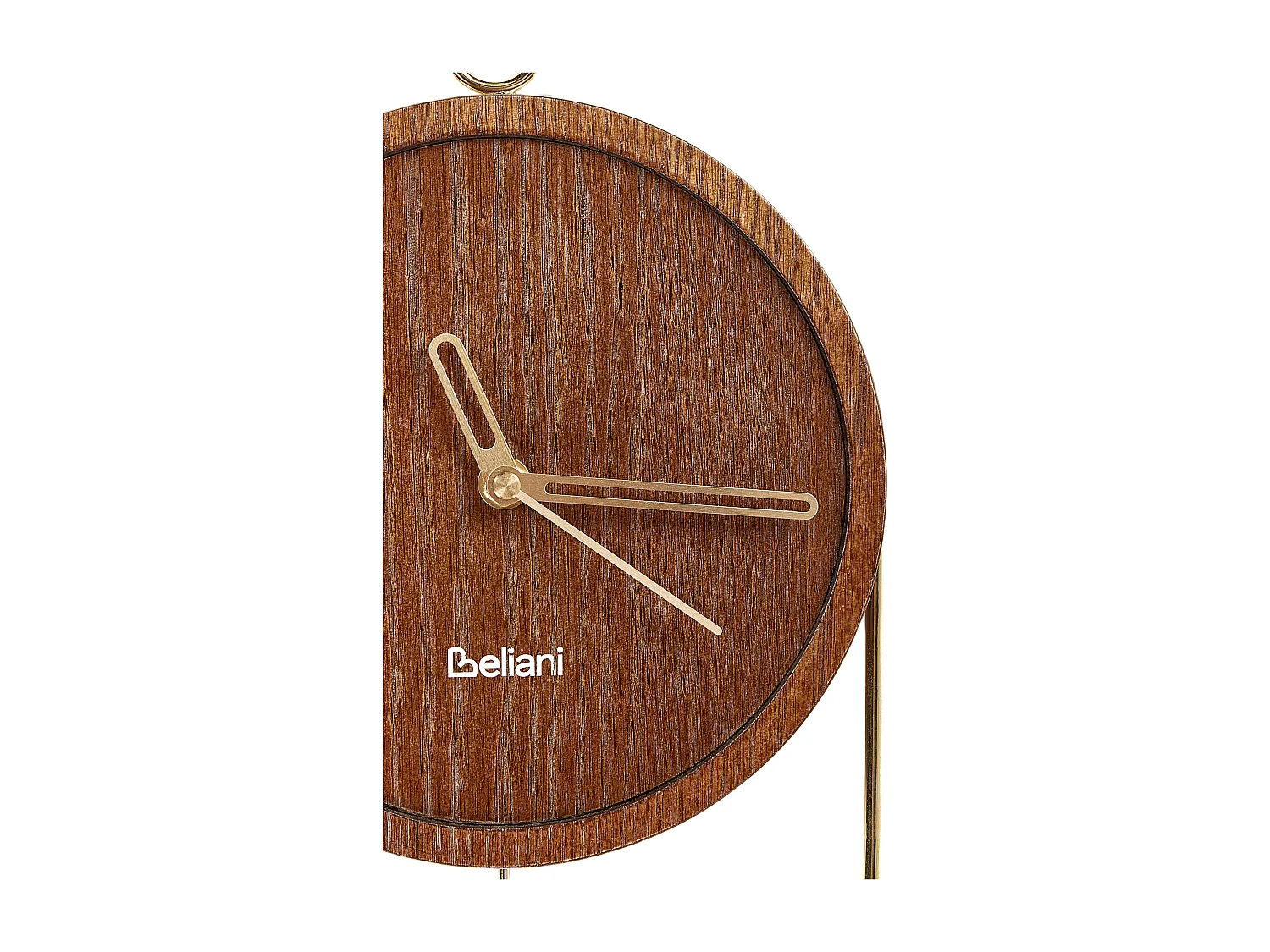 Reloj de pared SIERRE 20 cm Marrón oscuro