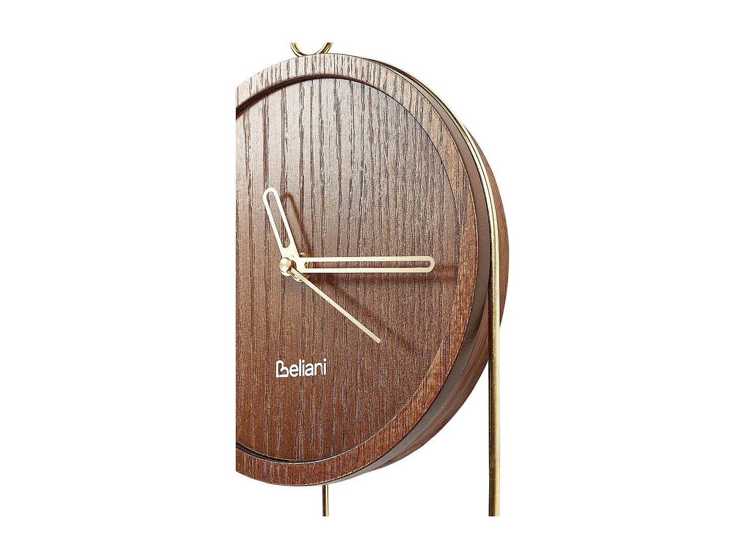 Reloj de pared SIERRE 20 cm Marrón oscuro