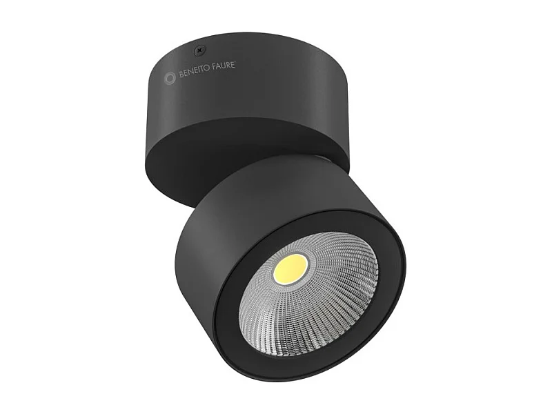 Concord Tricolore 14 W runde schwarze verstellbare LED-Wandleuchte