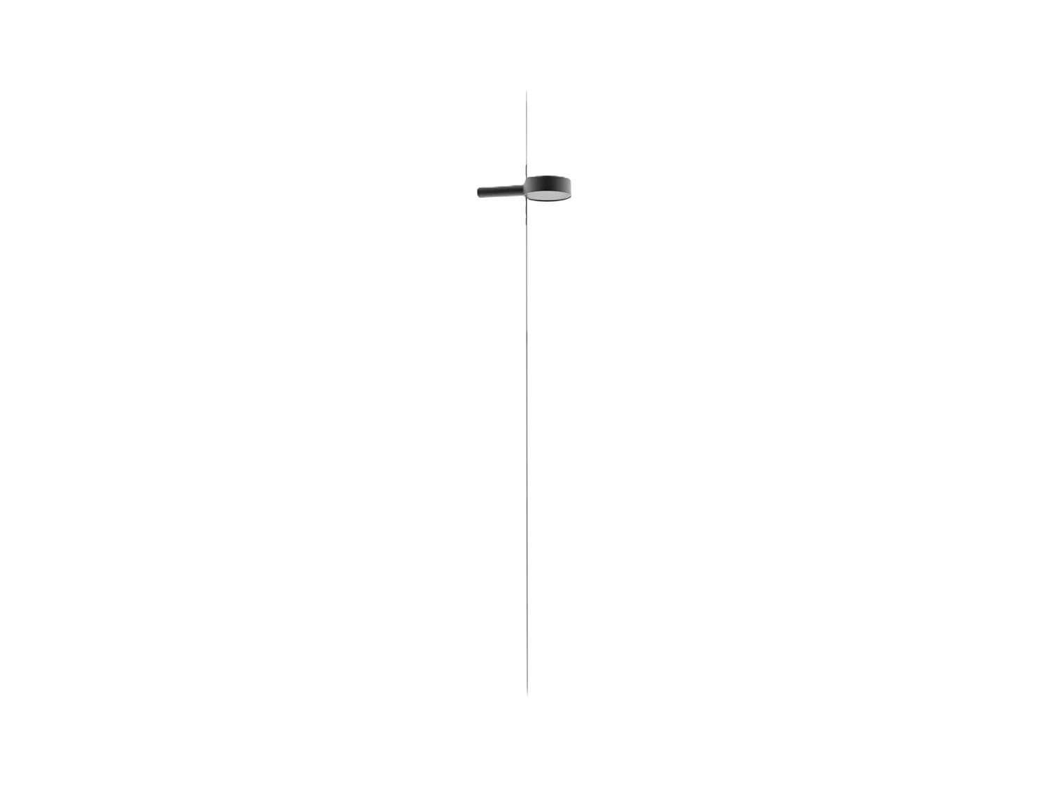 Zafferano -  Zafferano SUPER O Wiederaufladbare und dimmbare schwarze LED-Hängelampe – 1 Lichtmodule