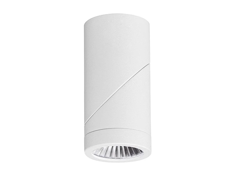 Aplique LED cilíndrico ajustável 7Watt Plus-Tricolor Branco