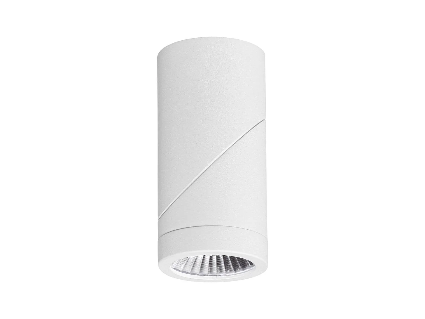 Applique LED cylindrique orientable 7Watt Plus-Tricolor Blanc