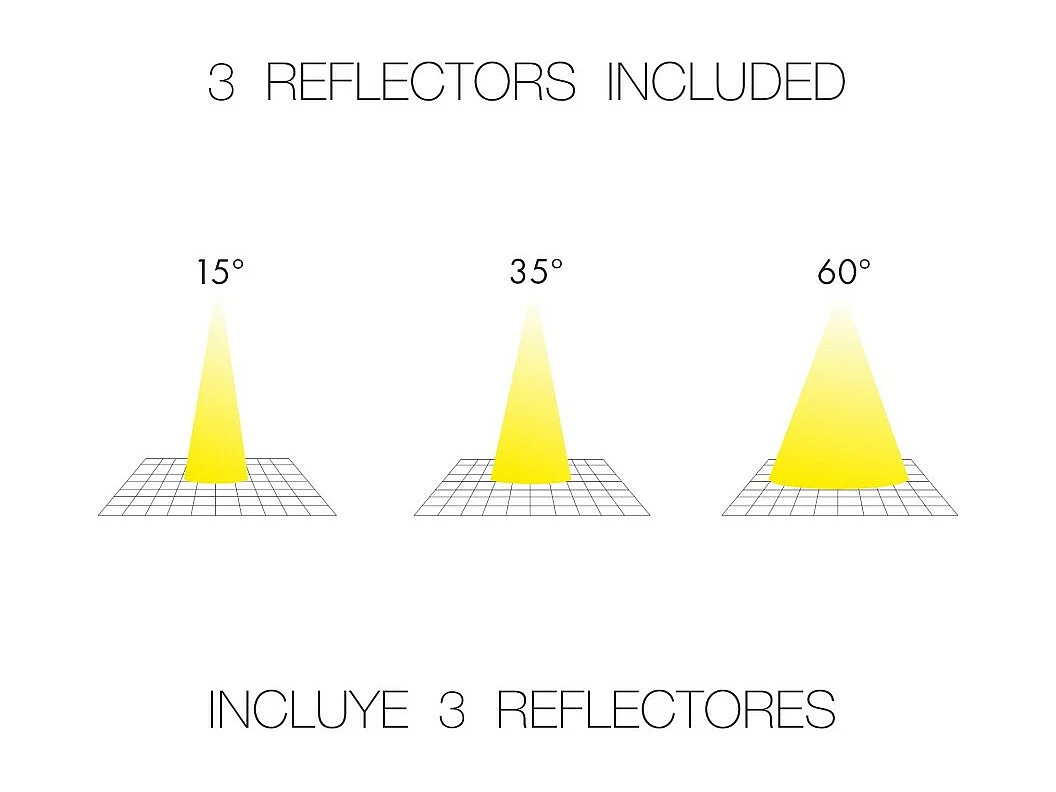 Applique LED cylindrique orientable 7Watt Plus-Tricolor Blanc