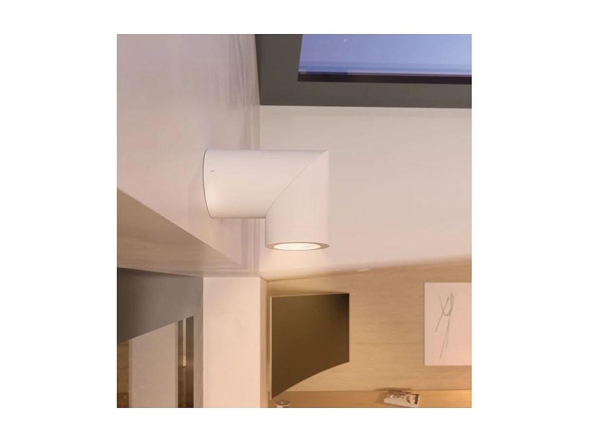 Applique LED cylindrique orientable 7Watt Plus-Tricolor Blanc