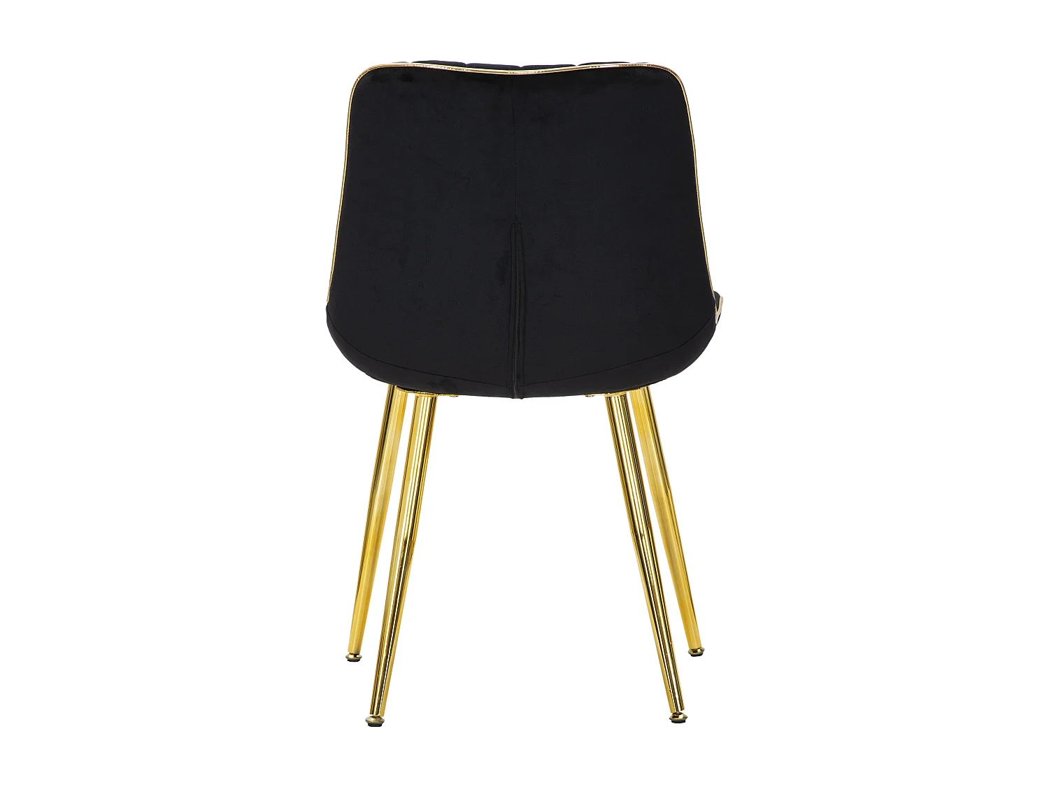 PARIS STOEL ZWART/GOUD SET 2 STUKS CM 51X59X79