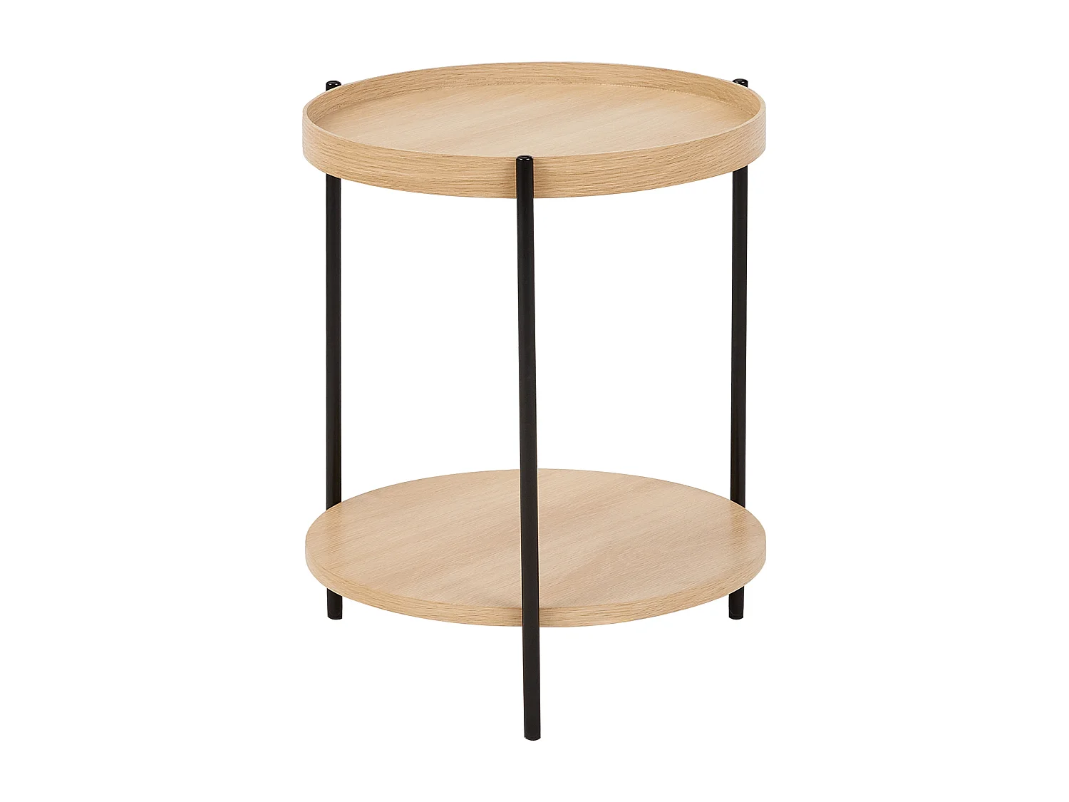 Table d'appoint LANDER Marron clair