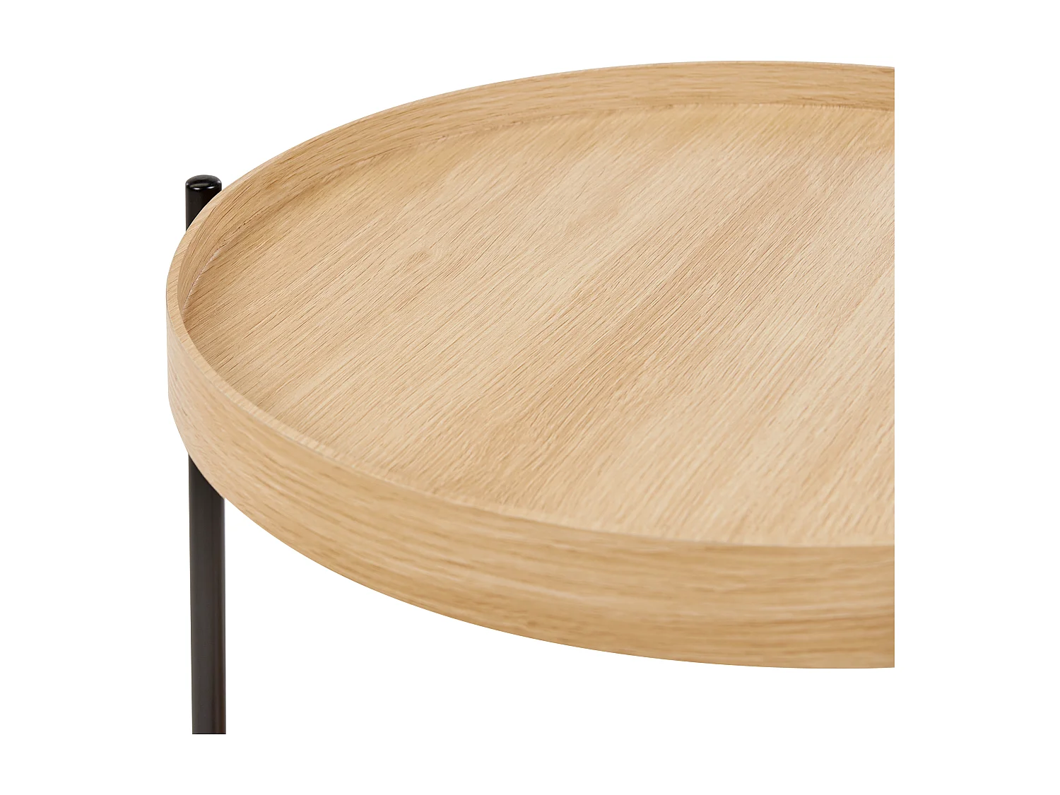 Table d'appoint LANDER Marron clair