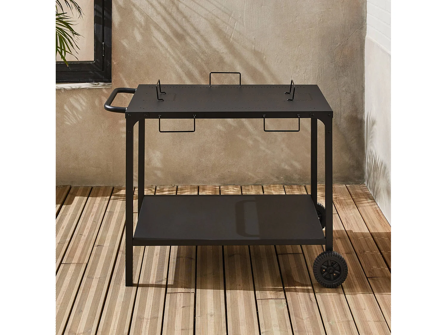 Carrello da cucina, nero