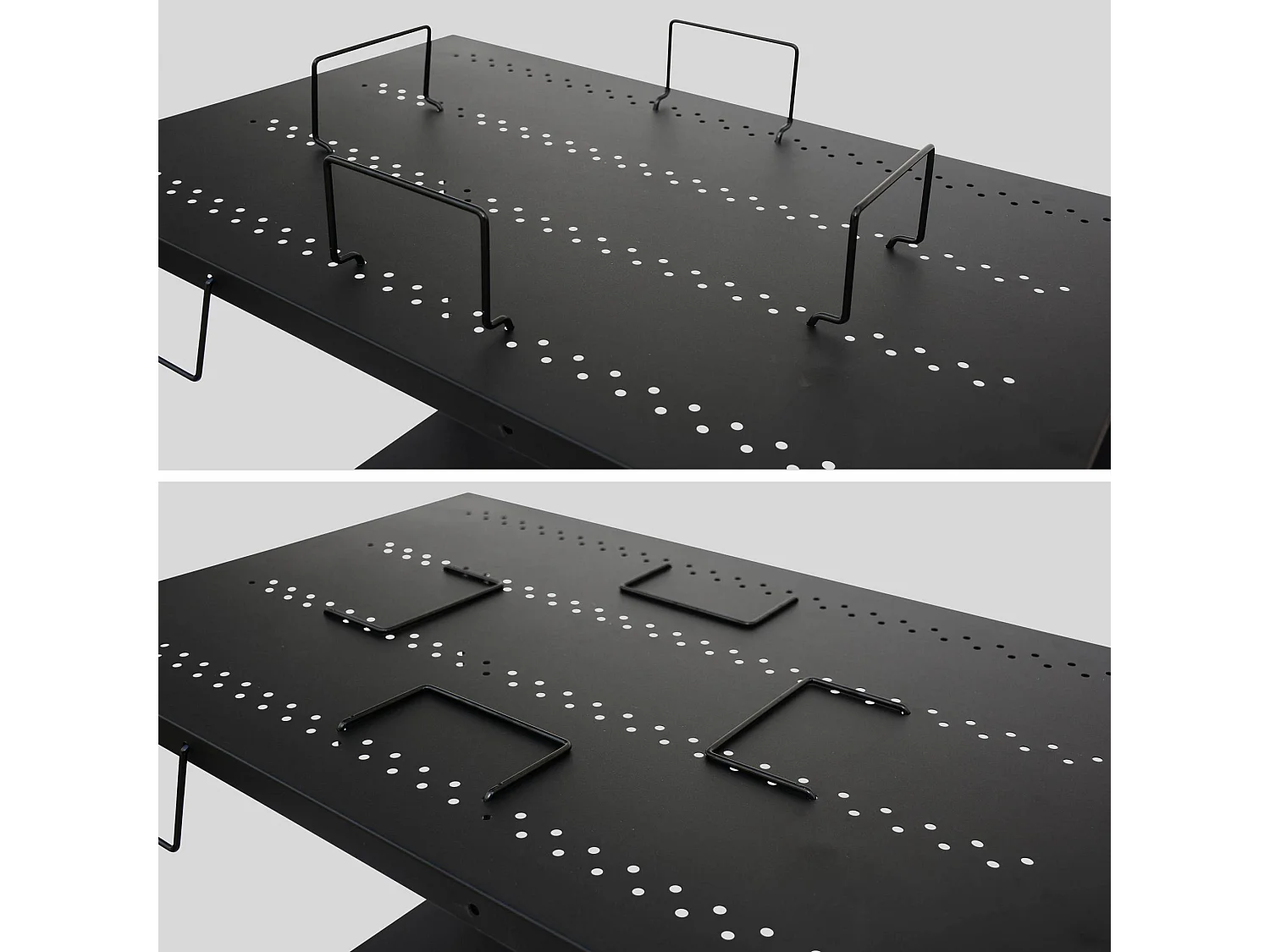 Mesa de plancha modular negro